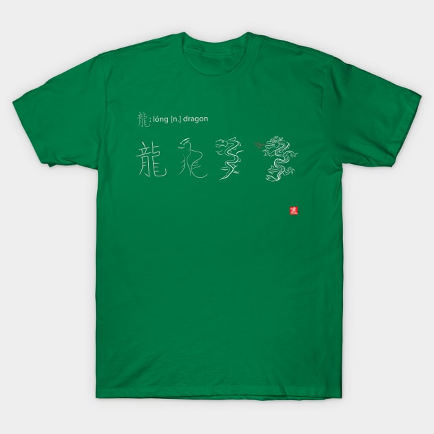 How to train a dragon! (in Chinese) T-Shirt by daoofdoodle